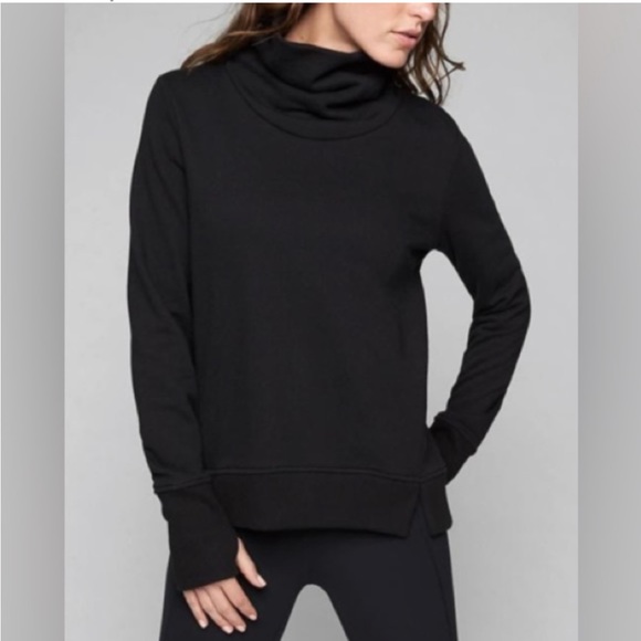 Athleta Funnel Fleece Sweatshirt - Picture 1 of 13